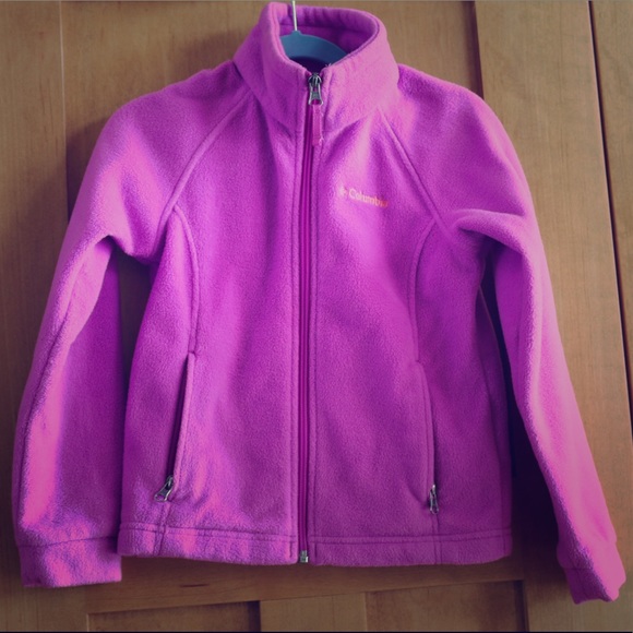 columbia girls fleece jacket